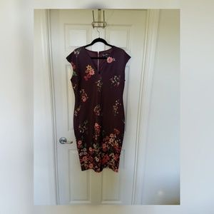 NY & Co Floral Sheath Dress